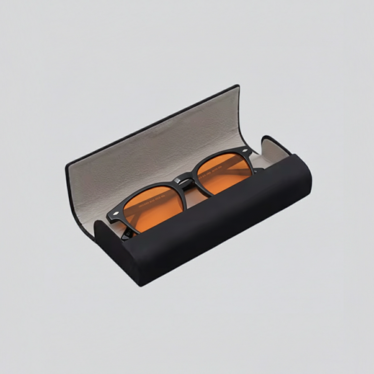 Black Leather Protective Case