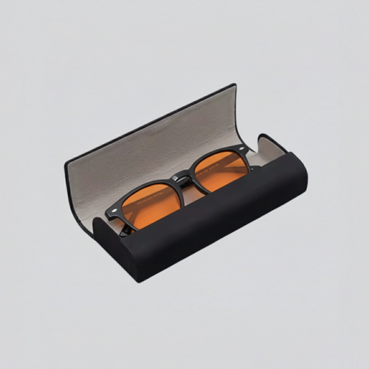 Black Leather Protective Case